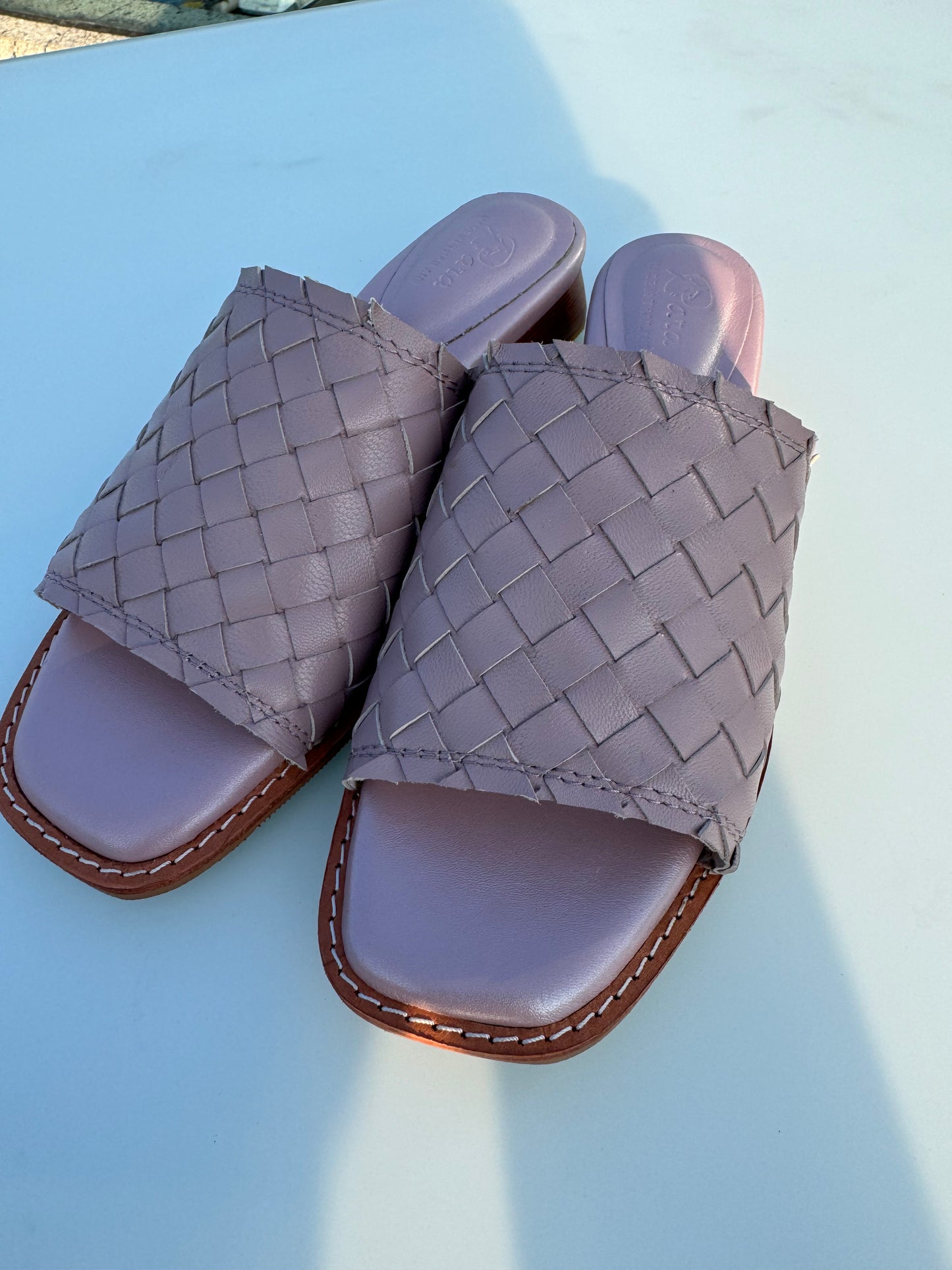 *HANDMADE LEATHER* Woven Sandals